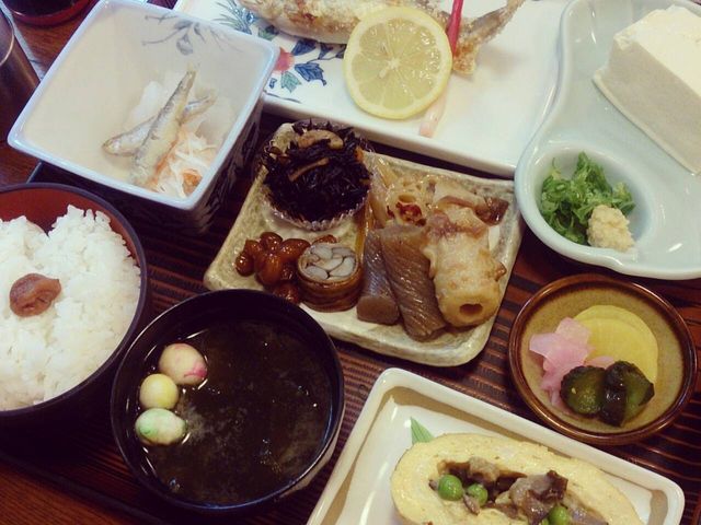 鮎定食_喜楽食堂 きらく九兵衛