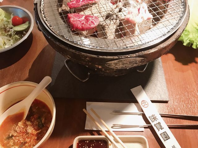 炭火です_北見 味覚園 総本店