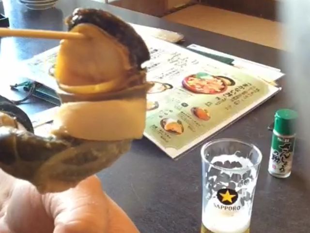 醤油で焼いてくれたらもっと良かったけど 美味しかったので満足です。_魚河岸割烹さかなや千本一