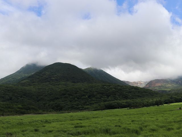 三俣山。_タデ原湿原
