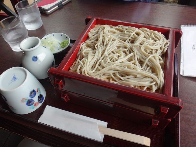 せいろ蕎麦。_古式手打ちそば泉 本店