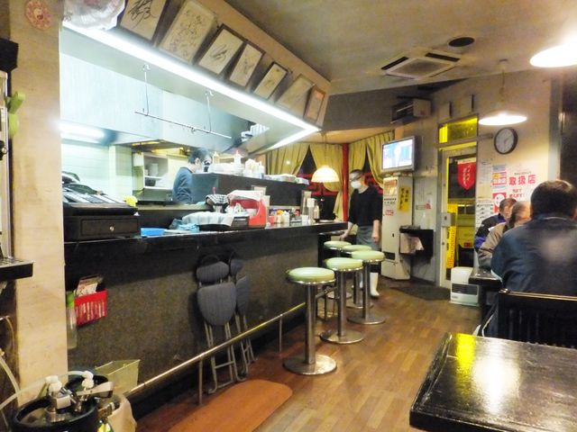 店内の様子_ラーメンハウス 夢や