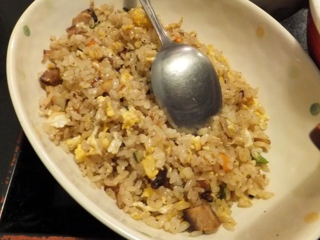 セットのチャーハン:チャーシューが香ばしい_ラーメンハウス 夢や