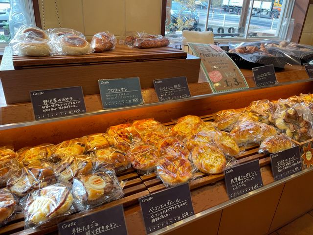 種類が豊富なパン屋さん_グラティエ 黒崎店