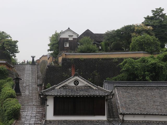 酢屋の坂。_杵築武家屋敷