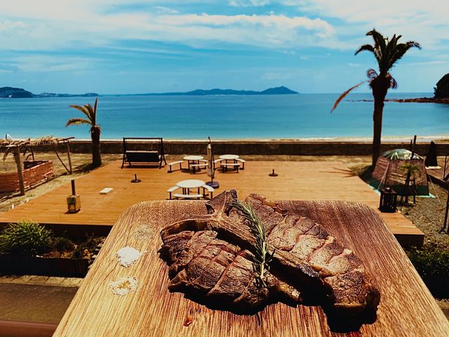 美味しいステーキ_田曽白浜
