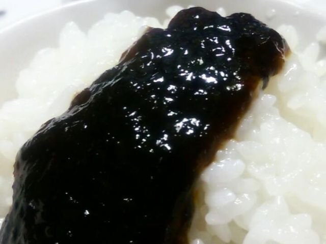 ごはんには海苔のつくだ煮♪最高ですね!!_ブンセンキッチン 龍野市役所前店