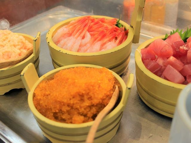 土日限定甘えびがなく、塩辛いしめサバでした_ホテル法華クラブ函館 レストラン「ローズ」