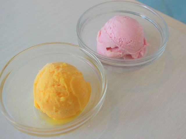 アイスクリーム気が付きませんでした。おいている場所は聞いたほうがいいです_ホテル法華クラブ函館 レストラン「ローズ」