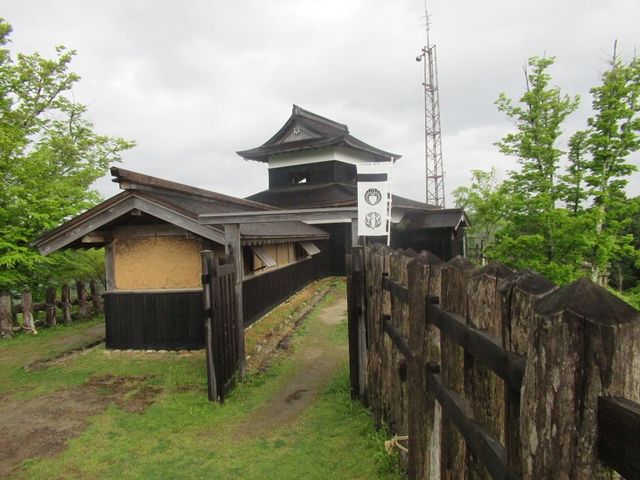 城跡公園 足助城