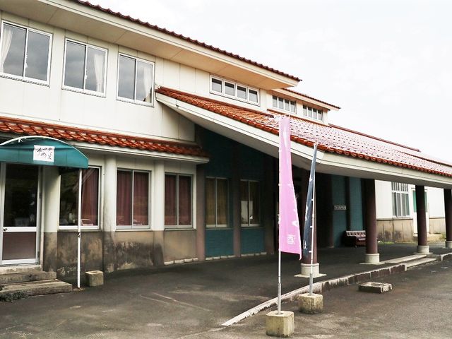 酒蔵とは思えない外観。_久米桜酒造