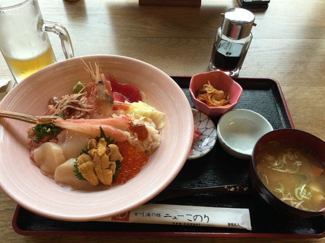 海鮮五色丼_女川海の膳ニューこのり