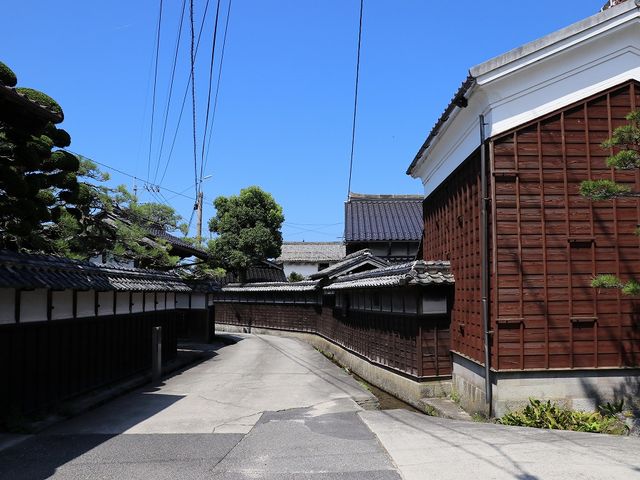 所子のまちなみ。_所子集落