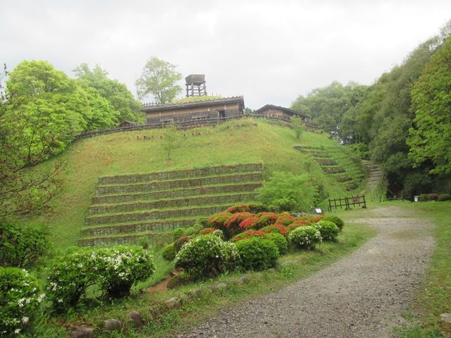 城跡公園 足助城