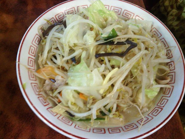 人気メニューのちゃんぽん_寿会館