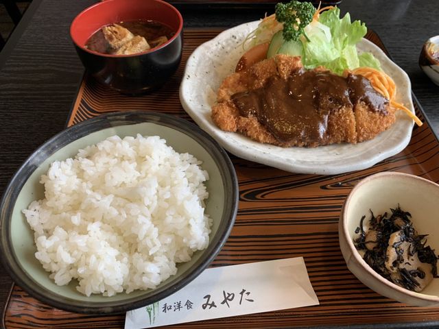 味噌カツ定食_みやた