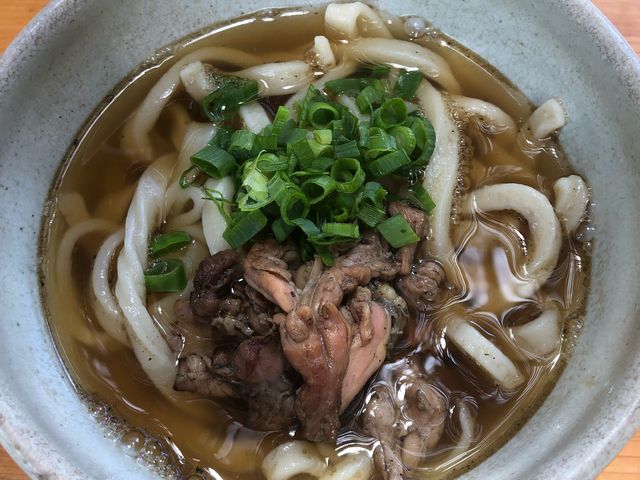 せせりうどん「小」_竹松うどん店