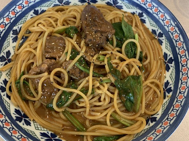 牛タンパスタ_パステル 丸井錦糸町店