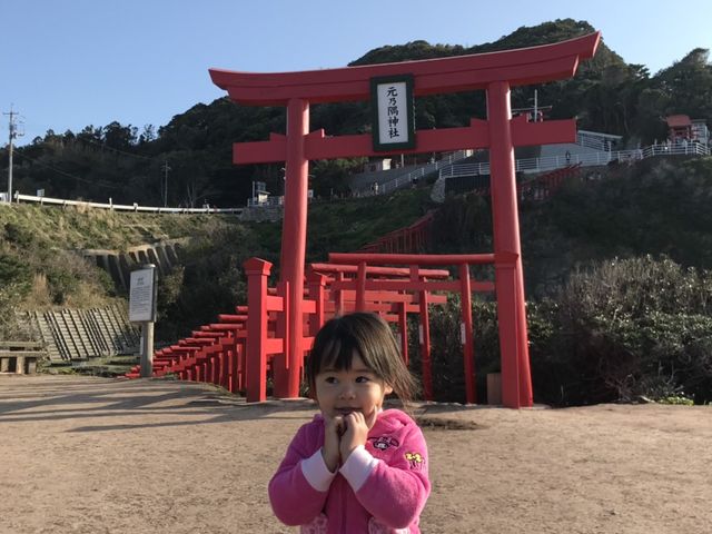 可愛い女の子
_元乃隅神社