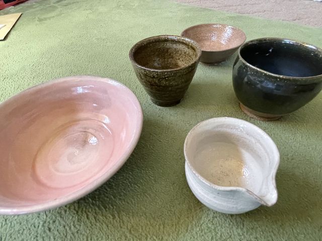 作品たちです。_北軽井沢陶芸教室