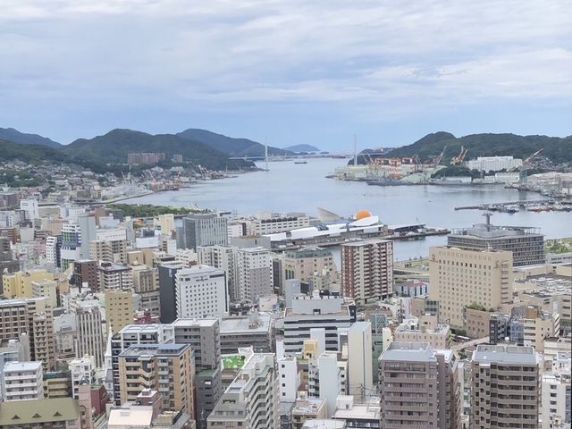 長崎港が一望できます_ホテル長崎