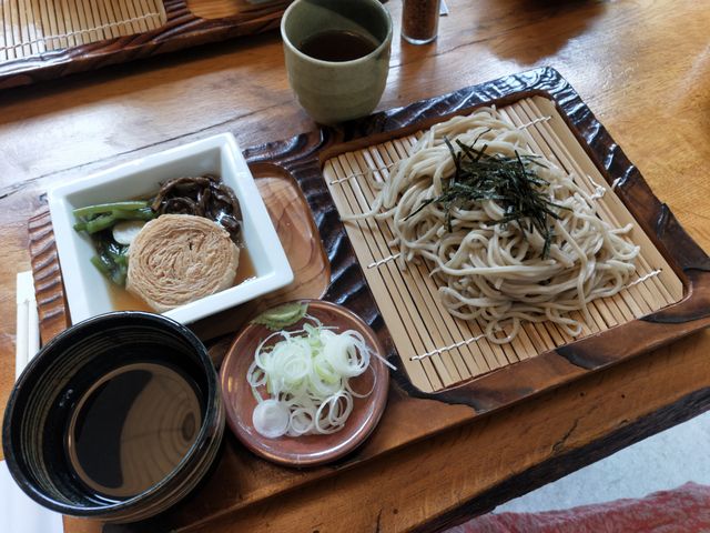 お蕎麦ゆば付き_含満の茶屋