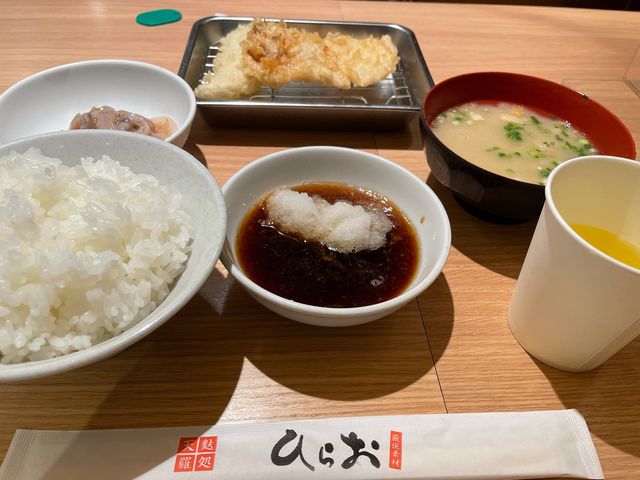 天ぷらの名店_天ぷら ひらお 天神店