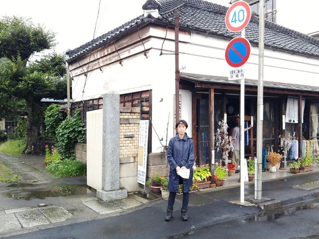 “天然染色研究所”では店主から面白いお話を聞かせて頂くこともできた_桐生新町重要伝統的建造物群保存地区