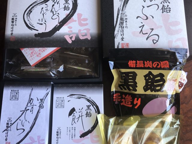お取り寄せのおすすめのお菓子たちです。_那智ねぼけ堂