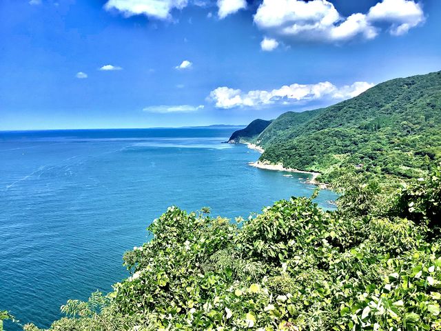 展望台からです。_毘沙ノ鼻