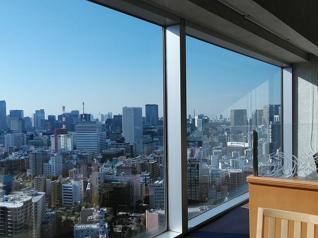景色が楽しめます。_銀座クレストンホテル