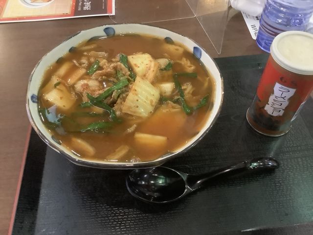 辛いラーメン_極楽湯 横浜芹が谷店