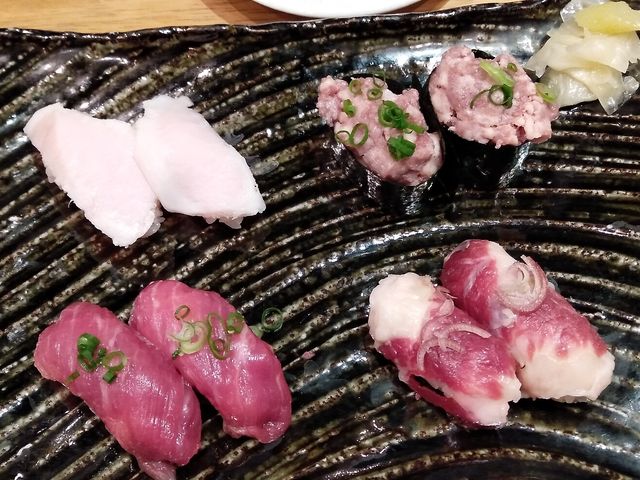 寿の足音盛り_静岡呉服町 肉寿司