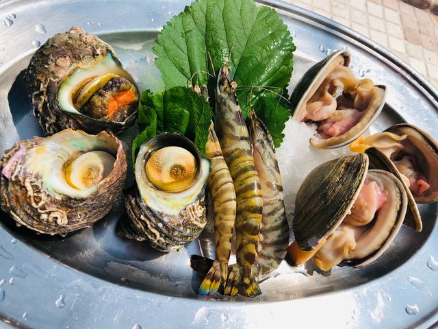 海鮮セット
とっても美味しかったです
_西尾ゴルフ ブルーベリーファーム