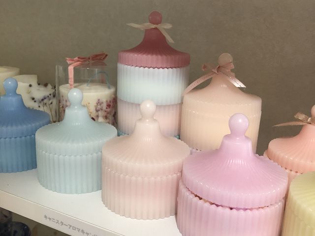 カラフルなアロマ_クレアキャンドル