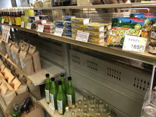 お土産コーナー_道の駅わじき