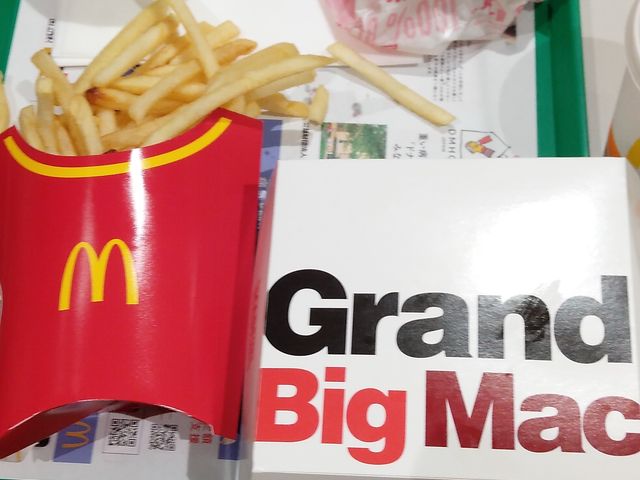 晩御飯にマック♪_マクドナルド京都駅前店