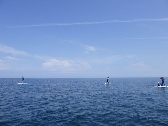 海、SUP、天気、最高!_けいのSUP