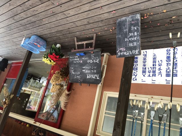 逆さまですが。
りんごの種類が書いてありますが実際には…。_藤田観光りんご園