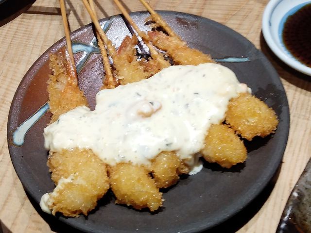 エビふりゃー_串焼き串揚げ もみじ車道店