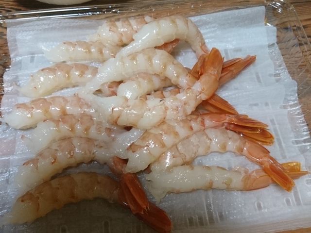 赤海老
プリプリでした_うらりマルシェさかな館