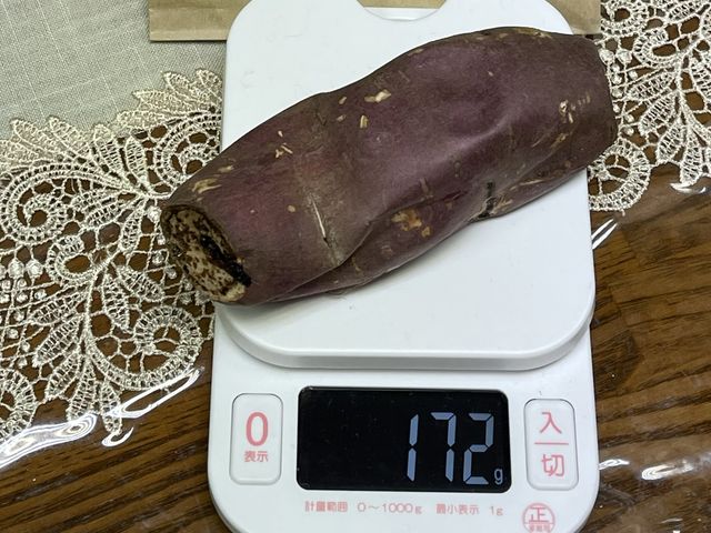 1g2円だったので、300円以上でした。
甘くて美味しかったです!_虹の湯 二色の浜店