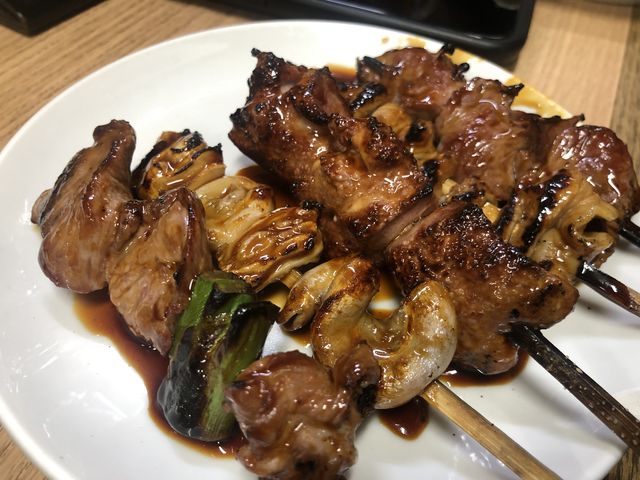 ホルモン串焼き盛り合わせ_大統領
