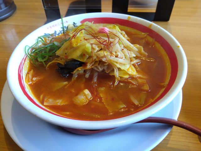 ピリ辛です。_ちゃんぽん亭総本家 堅田店