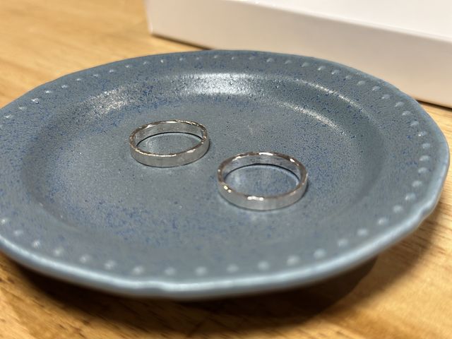完成した指輪_富山指輪工房
