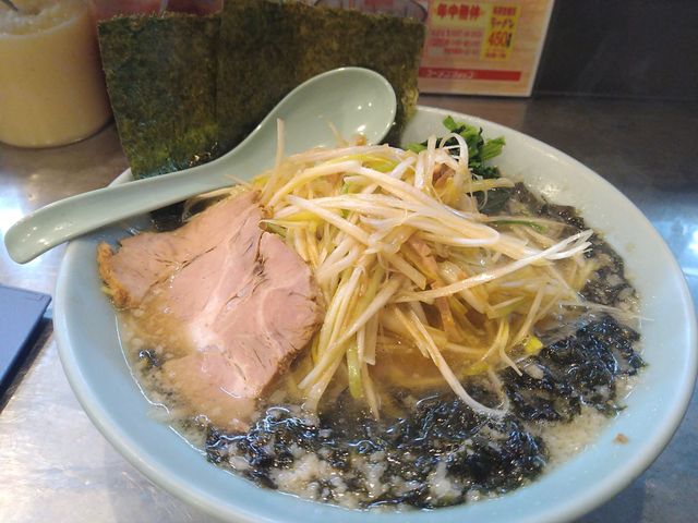 岩のりラーメン_ラーメンショップ新守谷店