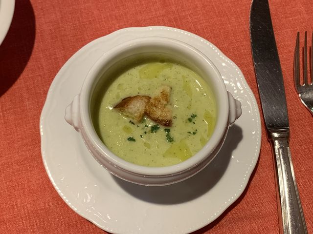 スープは美味しかったです。_Chez 田坂(シェ・田坂)