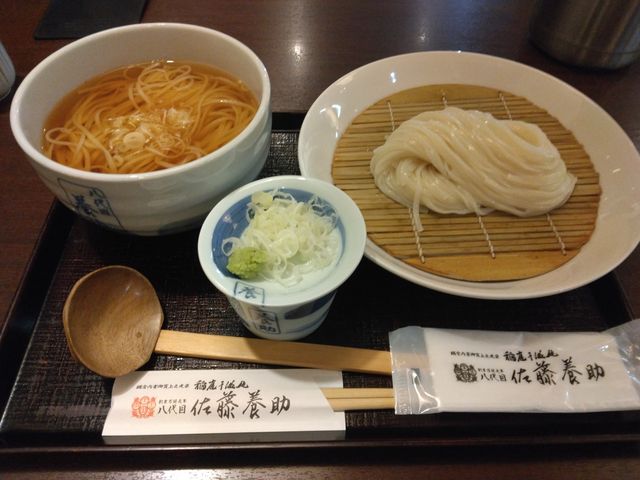 「味くらべ」です。おいしいおうどんです。_七代 佐藤養助 秋田店