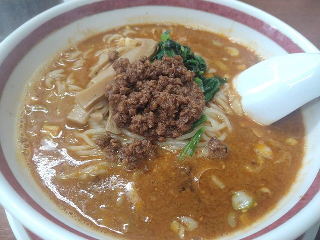 本格的な味の坦々麺_福来苑