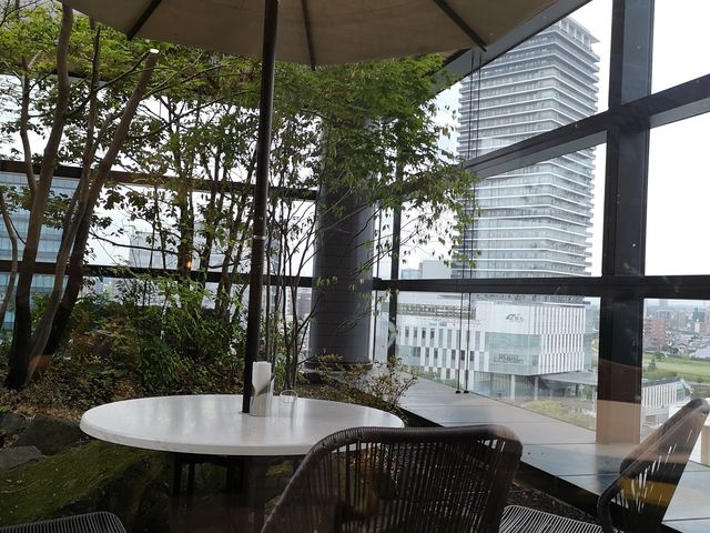 テラス席_ダイニングカフェ センカ アミュプラザくまもと店
